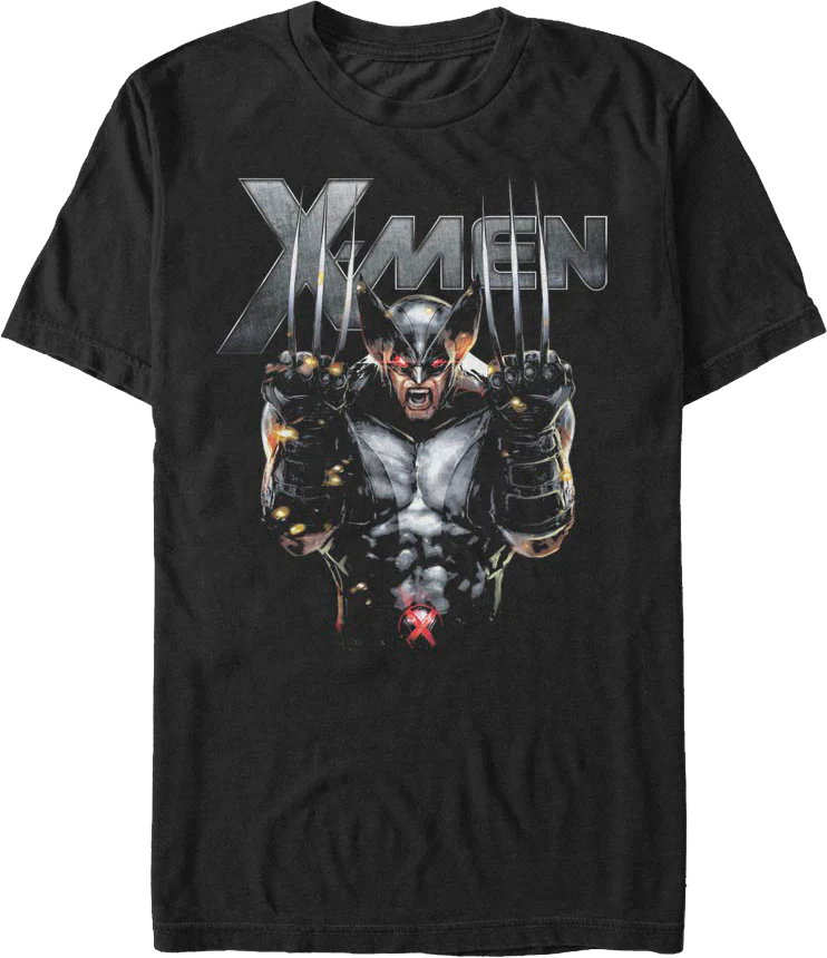 Wolverine X-Force Suit Marvel Comics T-Shirt