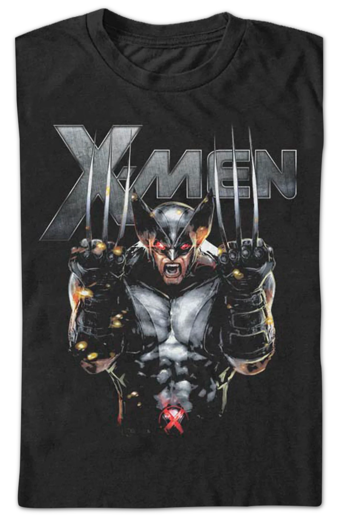 Wolverine X-Force Suit Marvel Comics T-Shirt - Image 2