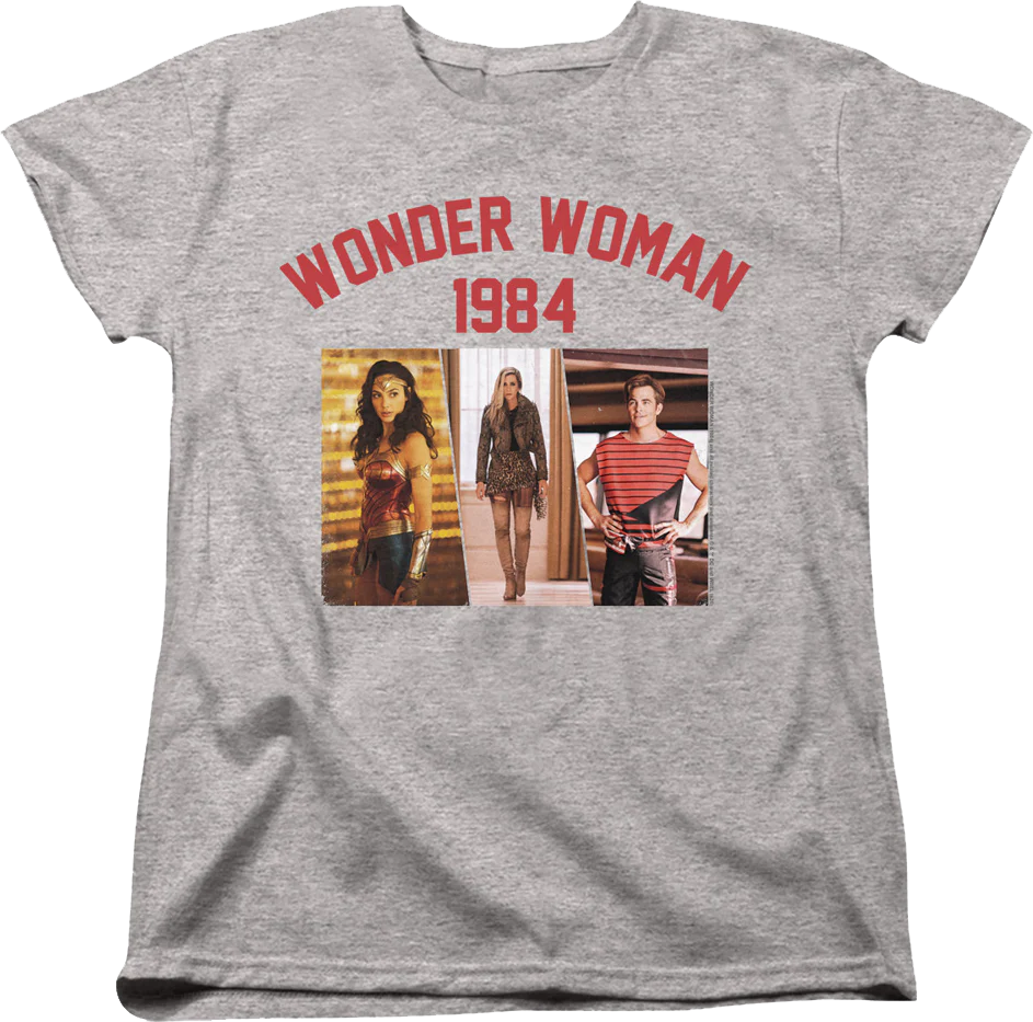 Womens 1984 Pictures Wonder Woman Shirt