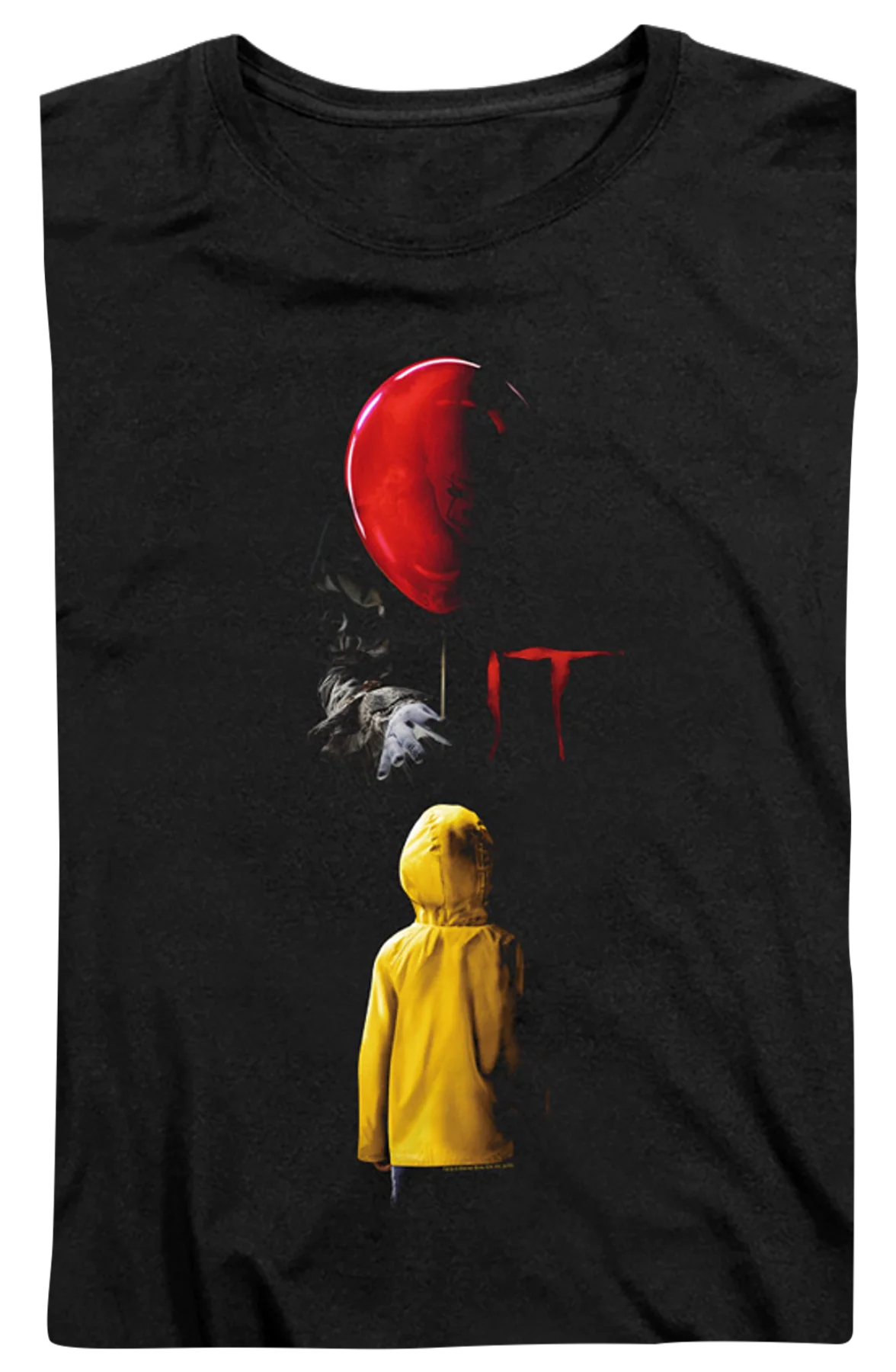 Womens 2017 Movie Poster IT Shirt - Image 2