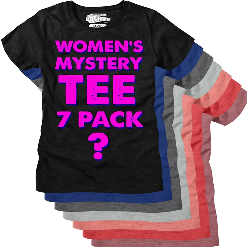 Womens 7 Shirt Mystery Pack