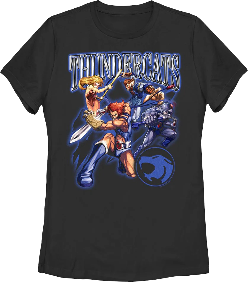 Womens Action Poses ThunderCats Shirt