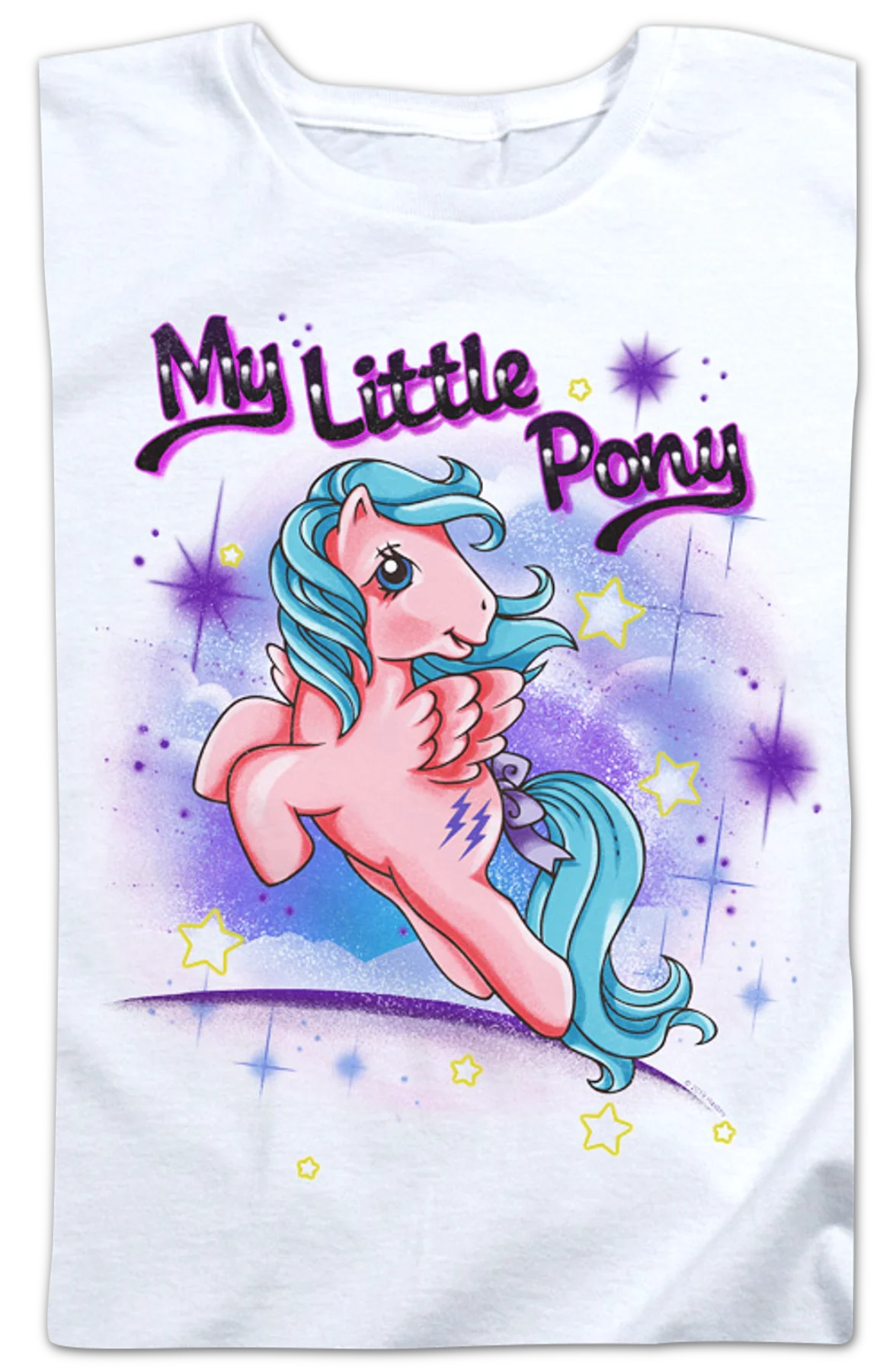 Womens Airbrush Firefly My Little Pony Shirt - Image 2