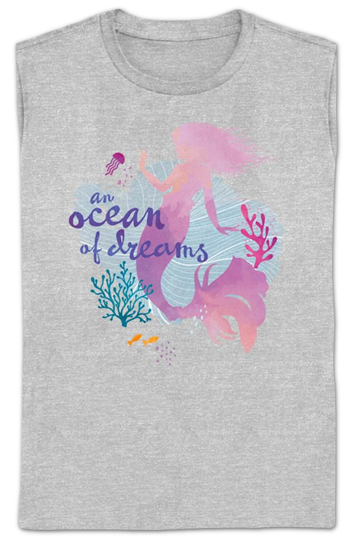 Womens An Ocean Of Dreams Little Mermaid Disney Shirt - Image 2