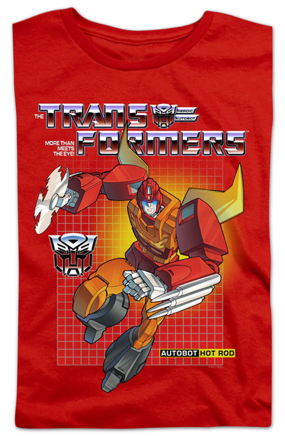 Womens Autobot Hot Rod Transformers Shirt - Image 2