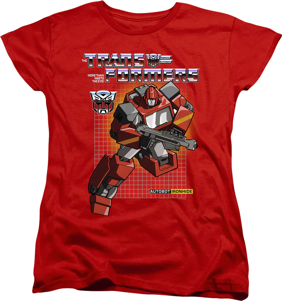 Womens Autobot Ironhide Transformers Shirt