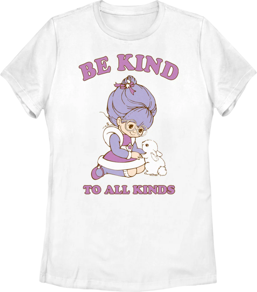 Womens Be Kind To All Kinds Rainbow Brite Shirt