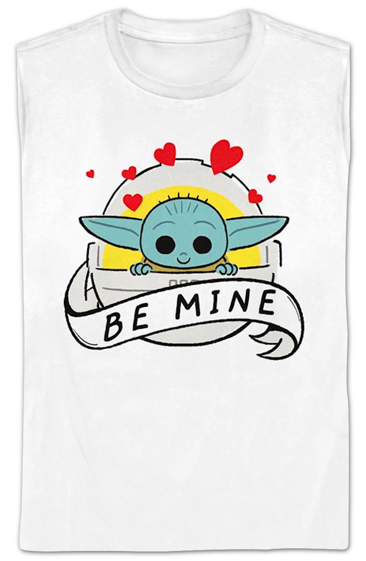 Womens Be Mine Mandalorian Star Wars Shirt - Image 2