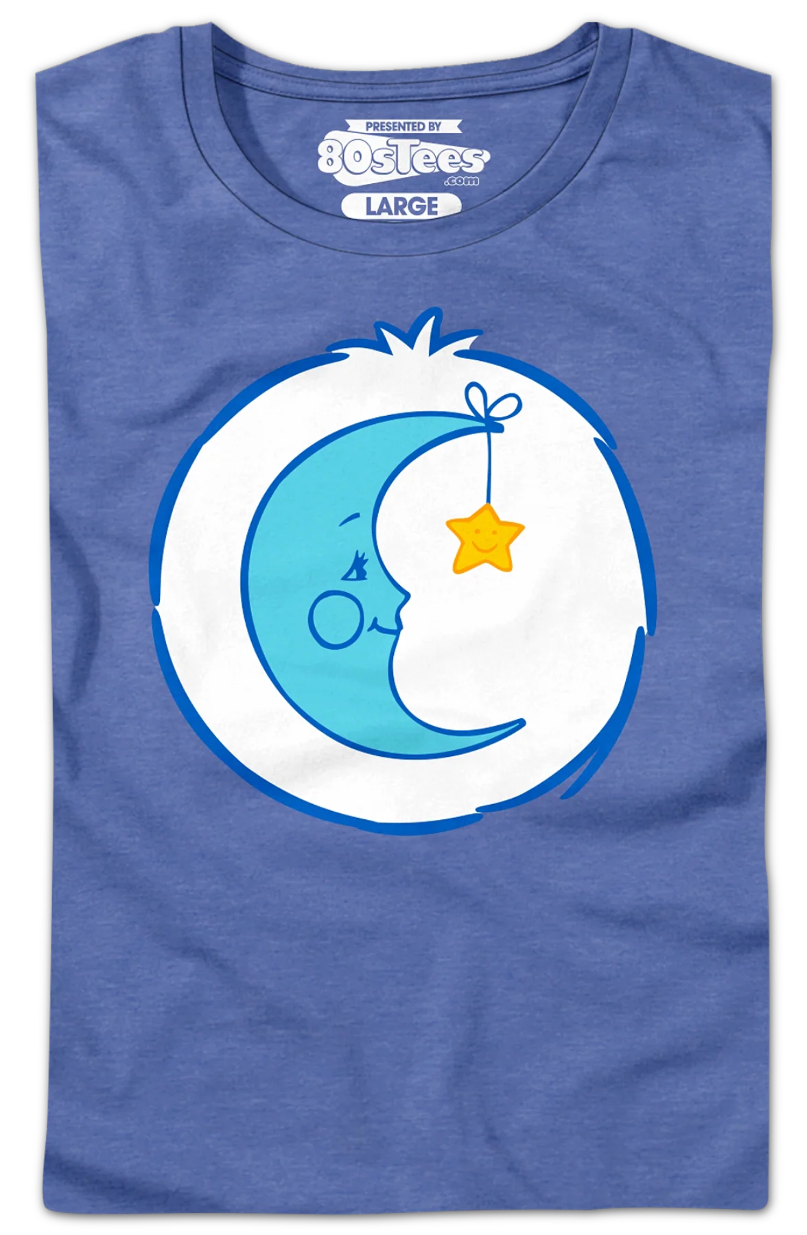 Womens Bedtime Bear Belly Badge Care Bears Shirt - Image 2