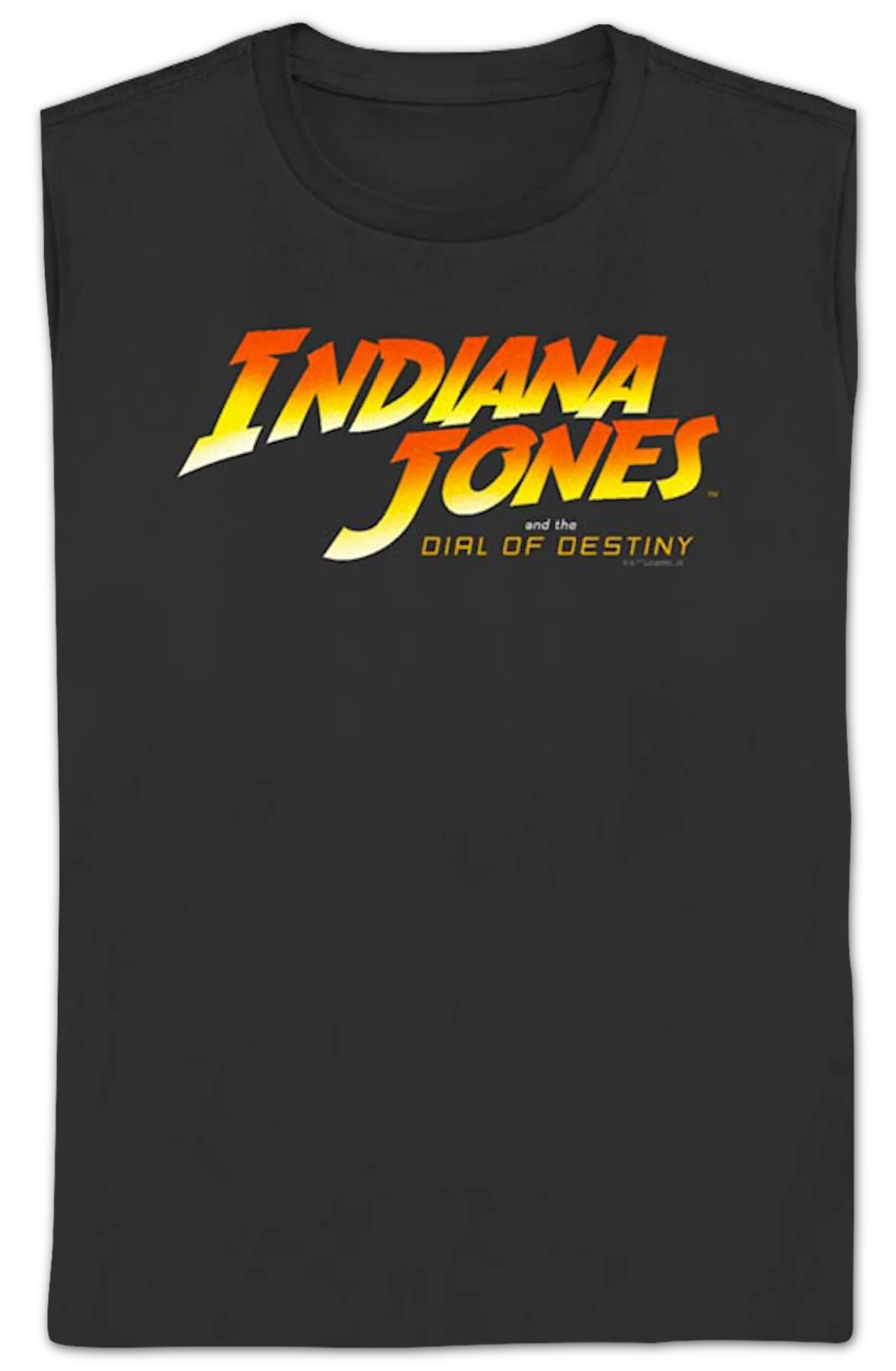 Womens Black Indiana Jones and the Dial of Destiny Shirt - Image 2