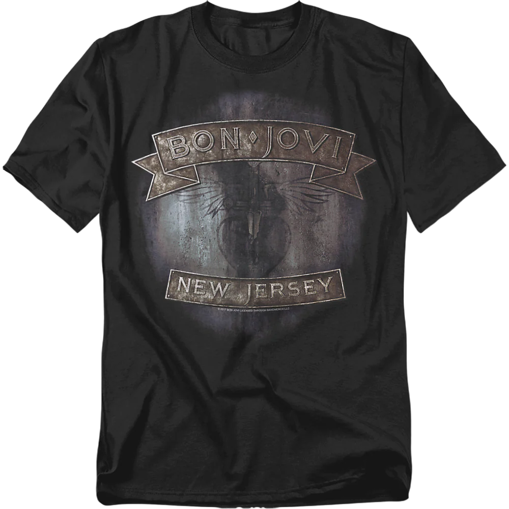 Womens Bon Jovi New Jersey Shirt