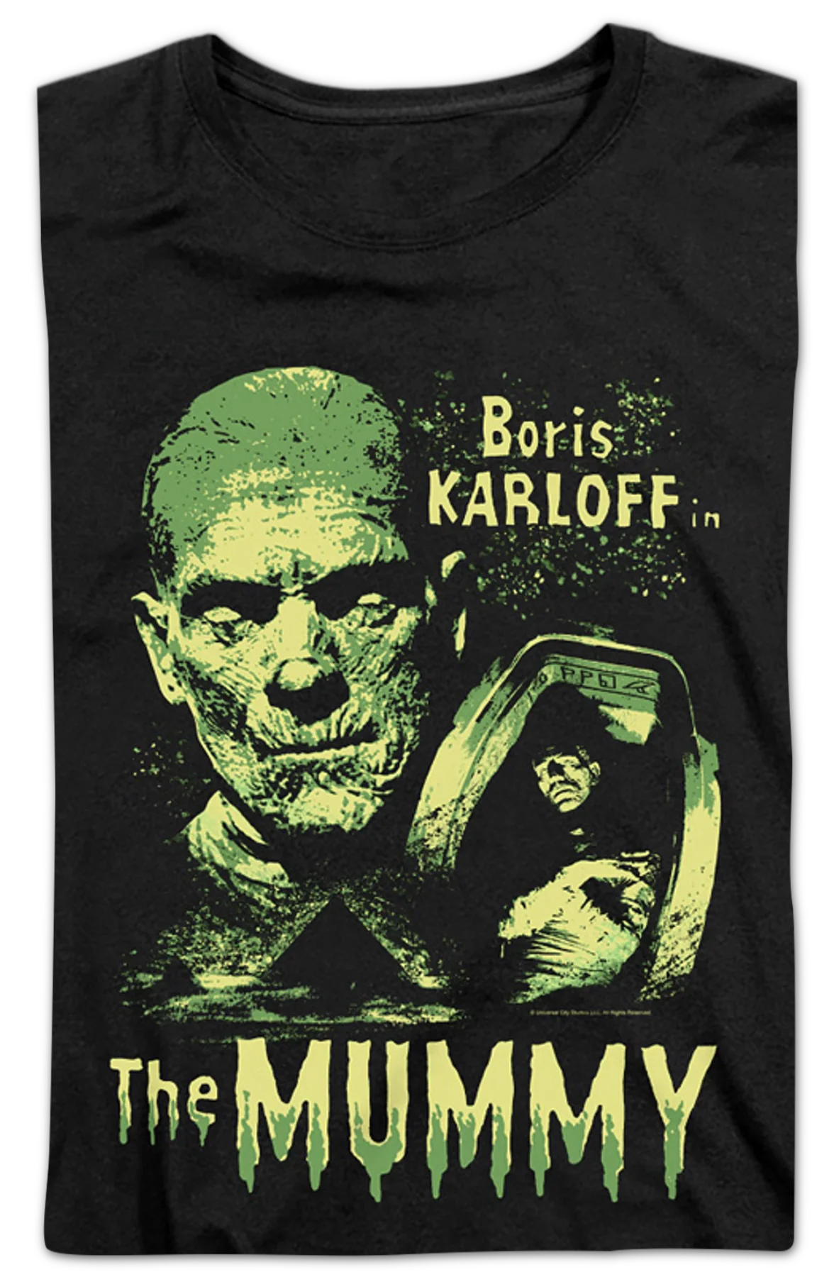 Womens Boris Karloff The Mummy Shirt - Image 2