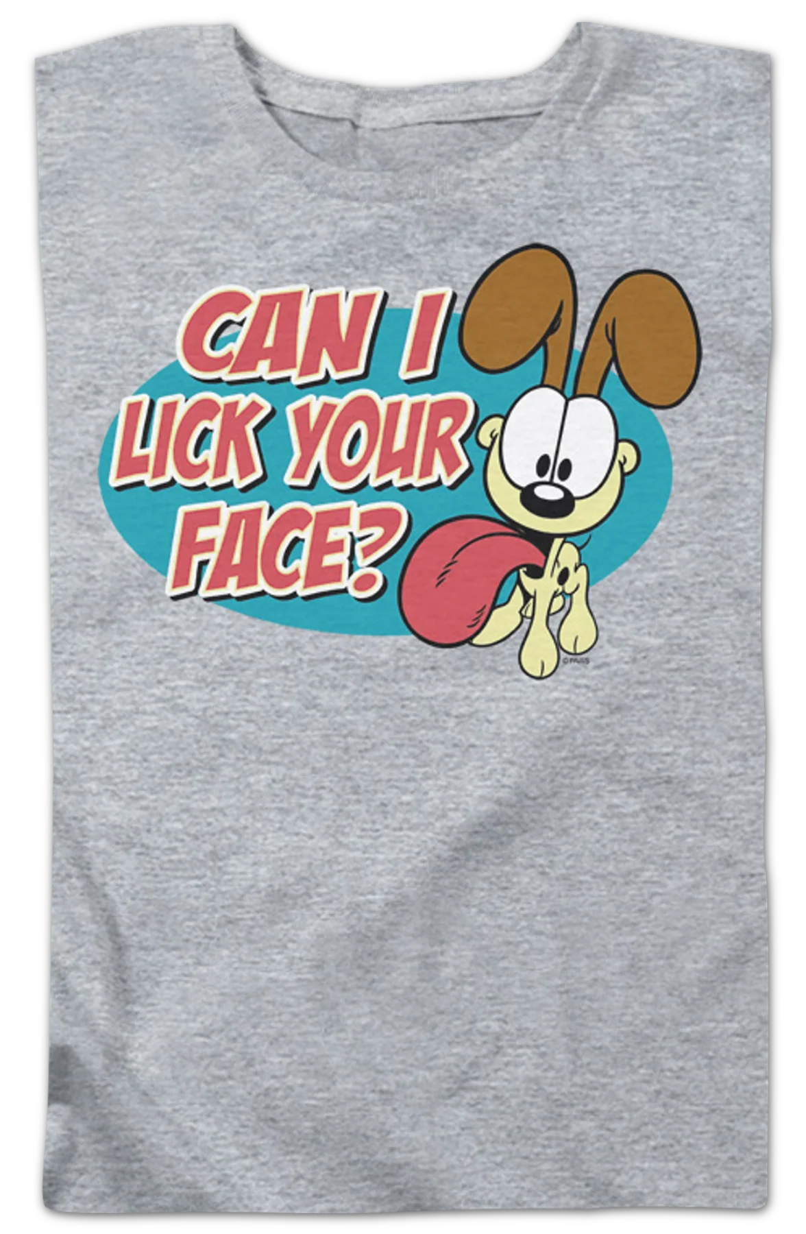 Womens Can I Lick Your Face Garfield Shirt - Image 2