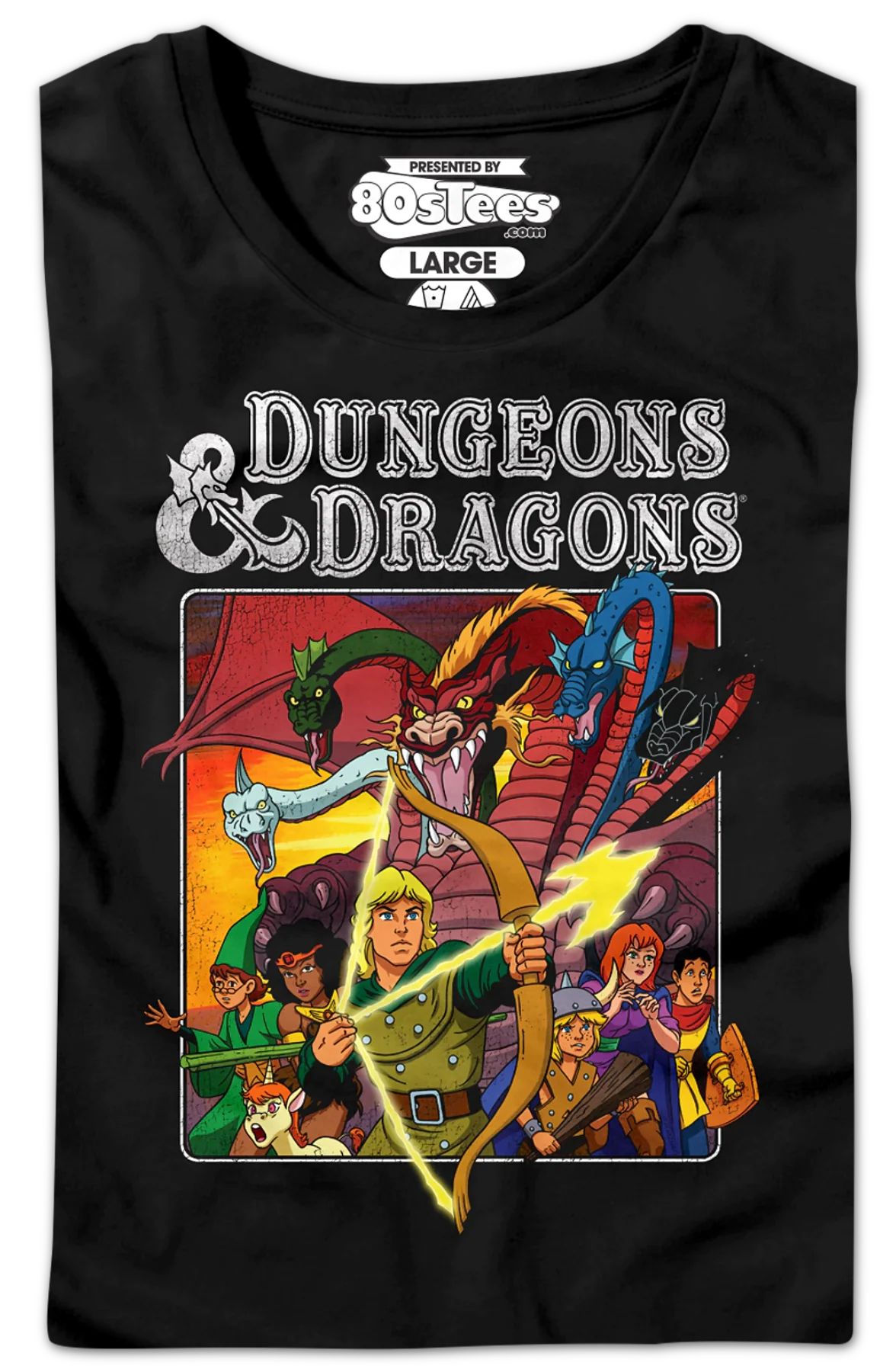 Womens Cartoon Characters Dungeons & Dragons Shirt - Image 2