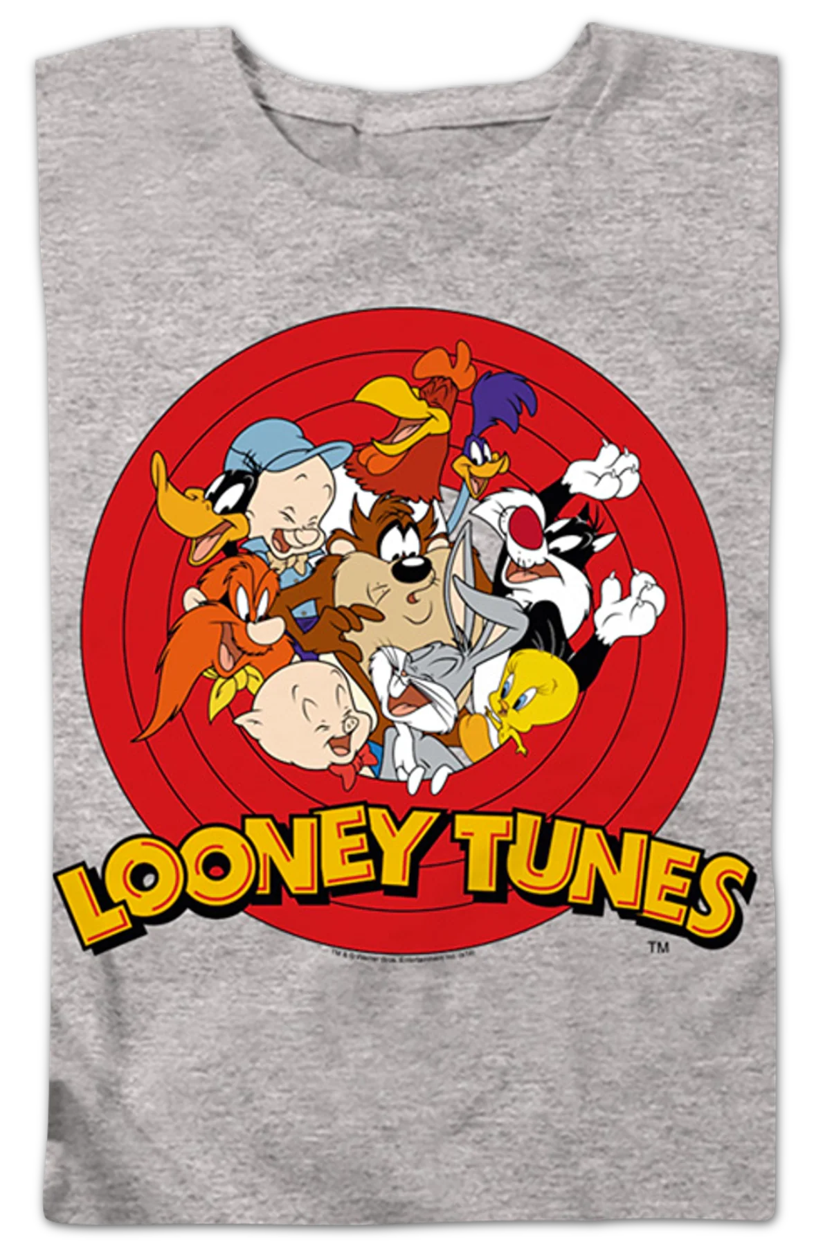 Womens Cast And Logo Looney Tunes Shirt - Image 2