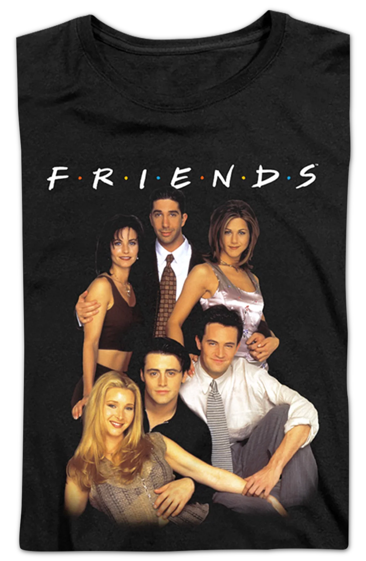 Womens Cast Photo Friends Shirt - Image 2