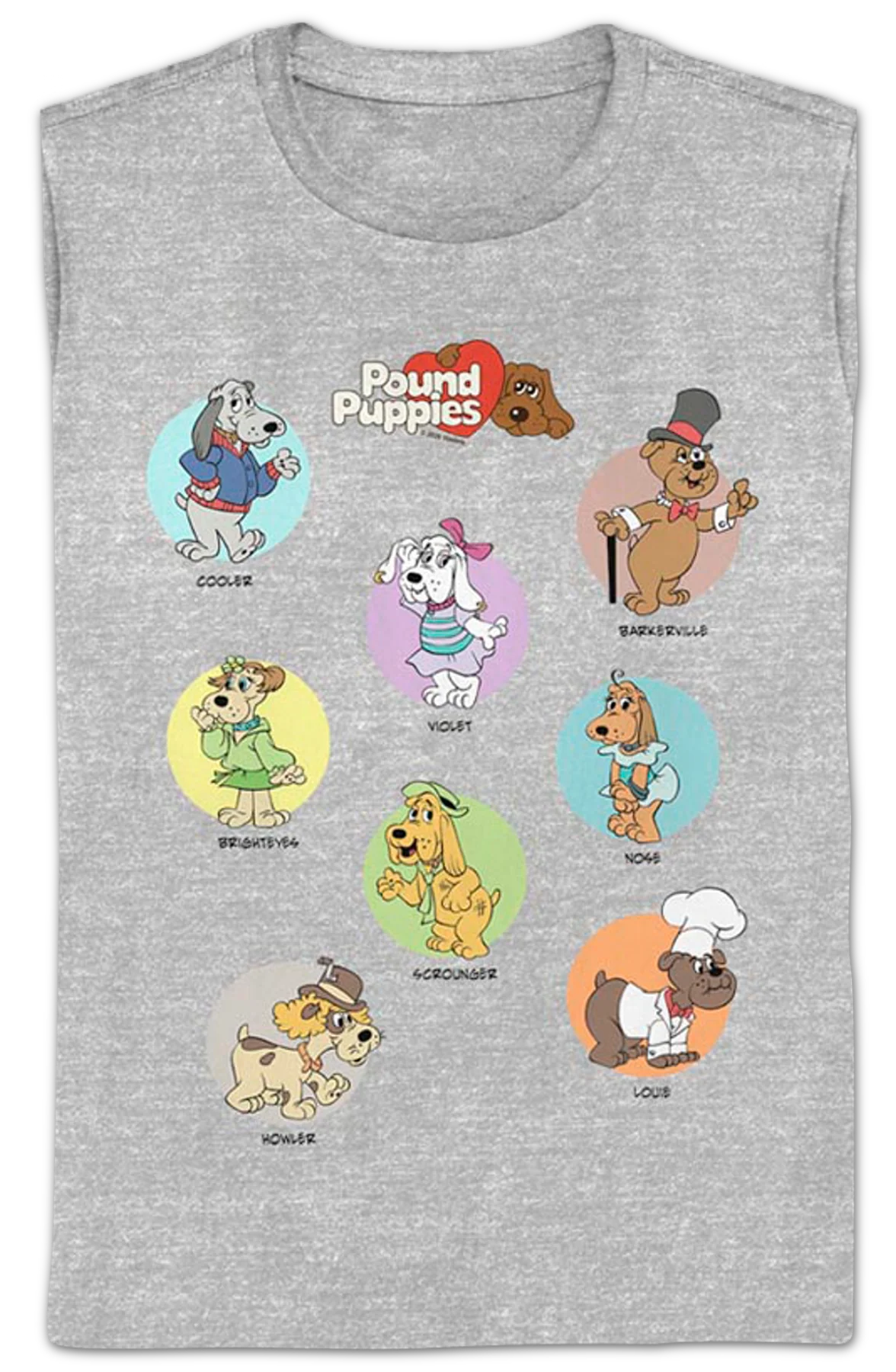 Womens Characters Pound Puppies Shirt - Image 2