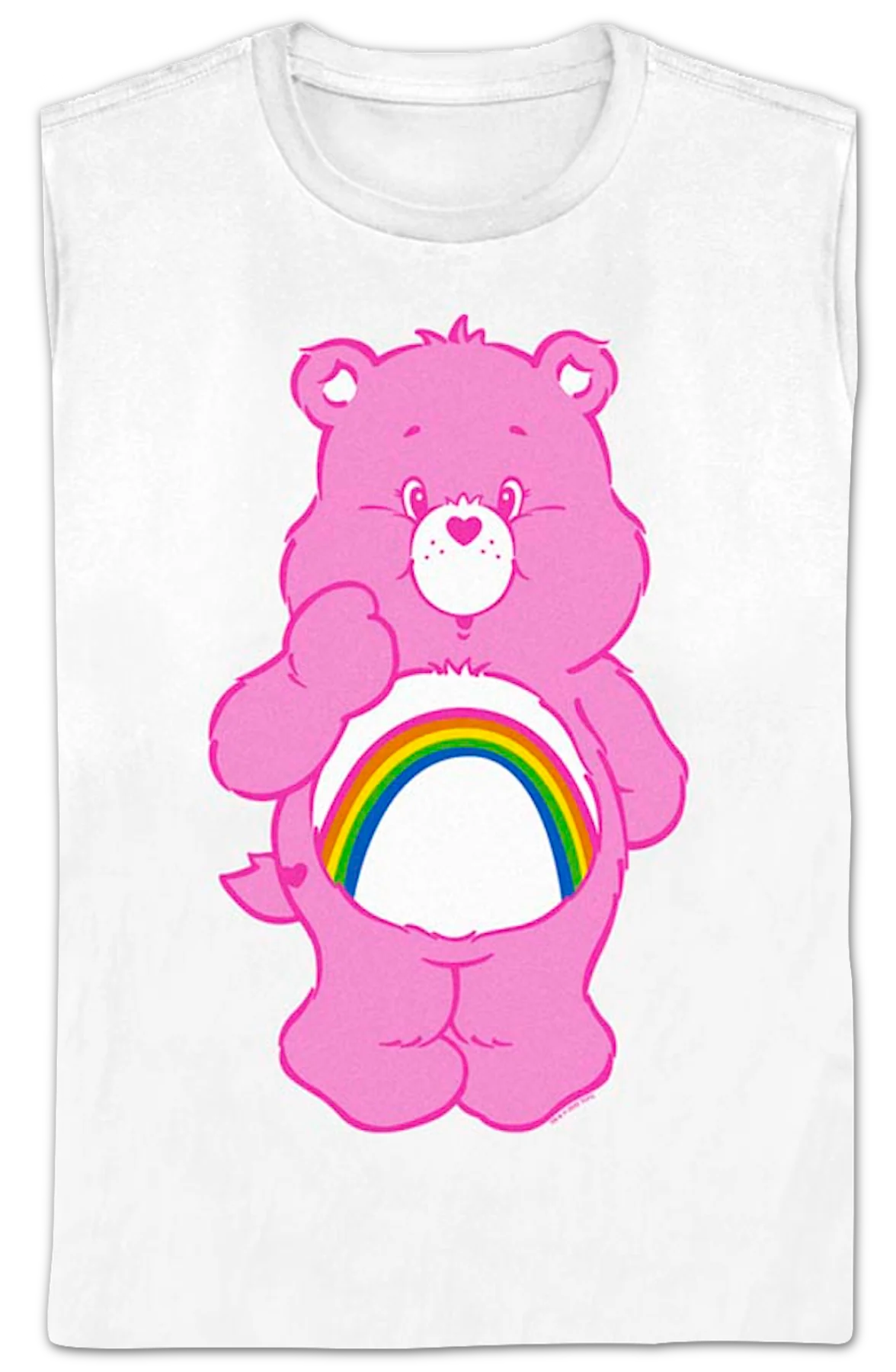 Womens Cheer Bear Care Bears Shirt - Image 2