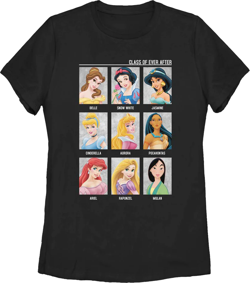 Womens Class Of Ever After Disney Shirt