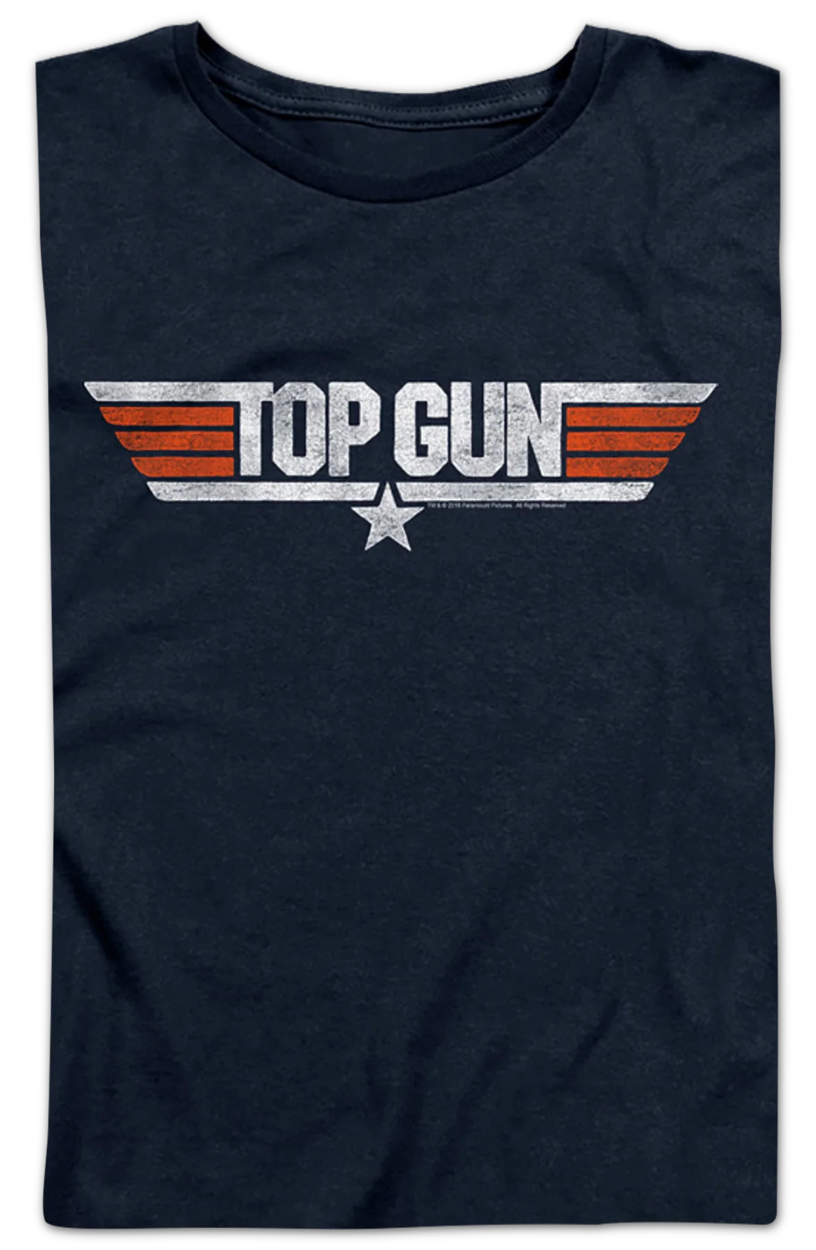 Womens Classic Logo Top Gun Shirt - Image 2