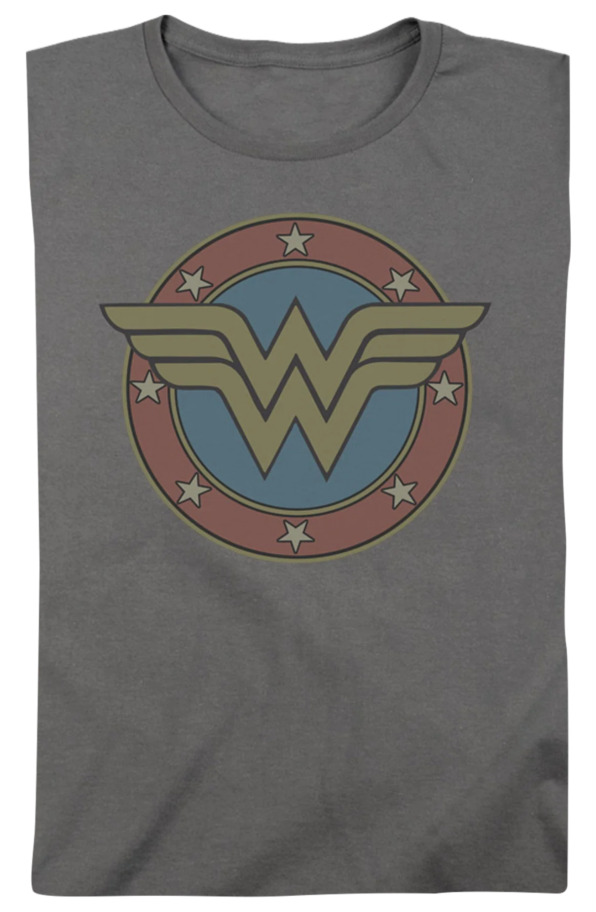 Womens Classic Wonder Woman Logo Shirt - Image 2