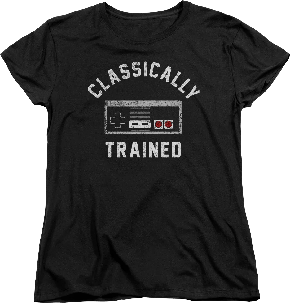Womens Classically Trained NES Controller Shirt