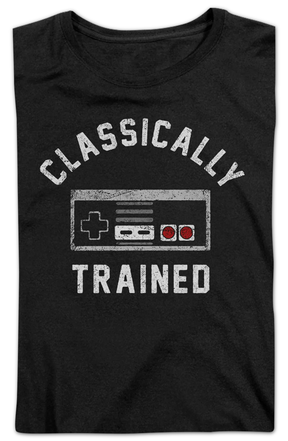 Womens Classically Trained NES Controller Shirt - Image 2