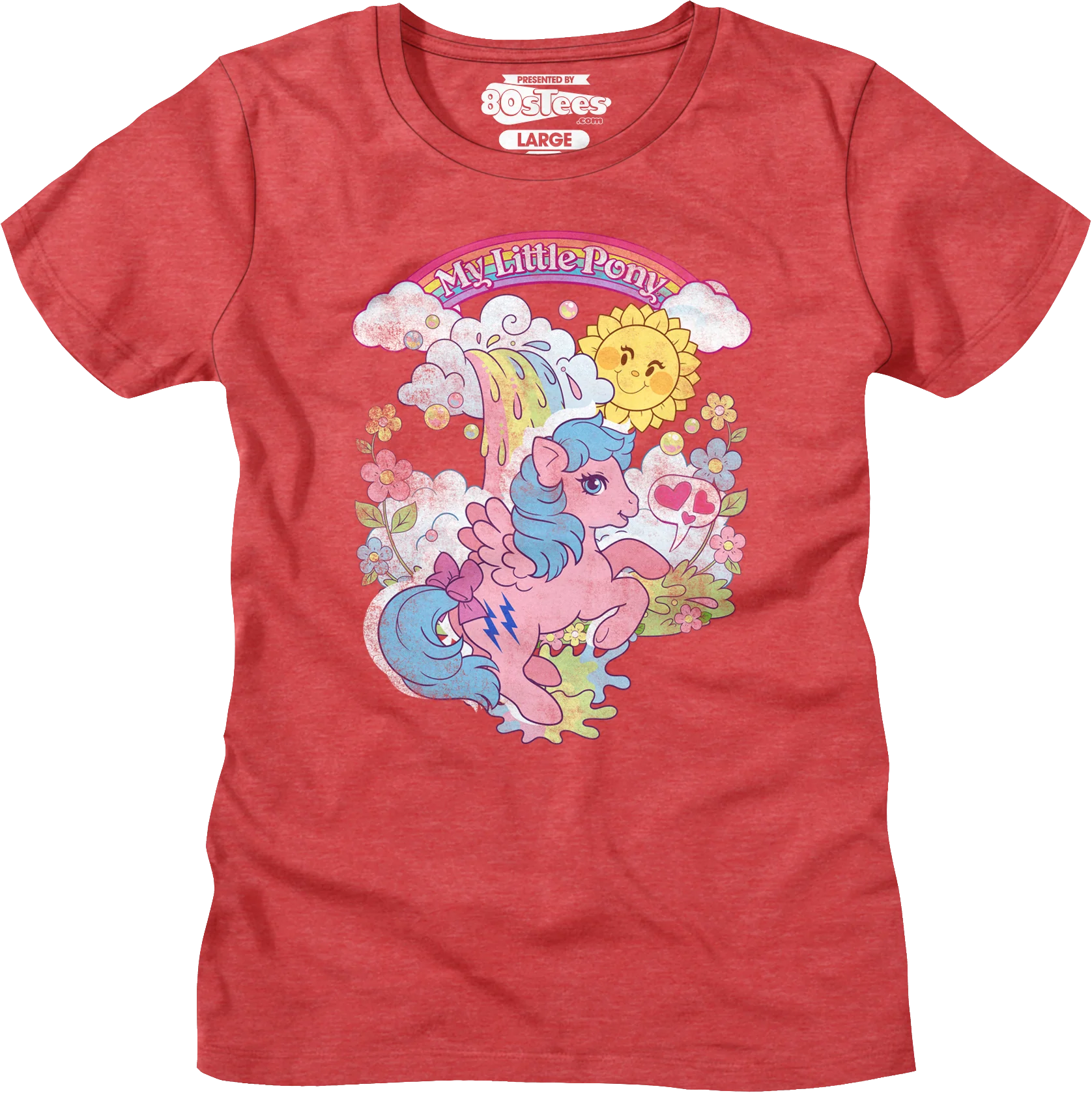 Womens Colorful Waterfall My Little Pony Shirt
