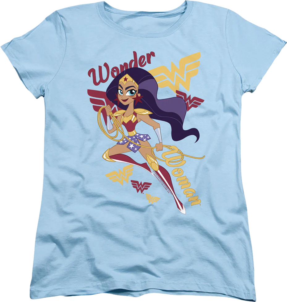 Womens DC Super Hero Girls Wonder Woman Shirt
