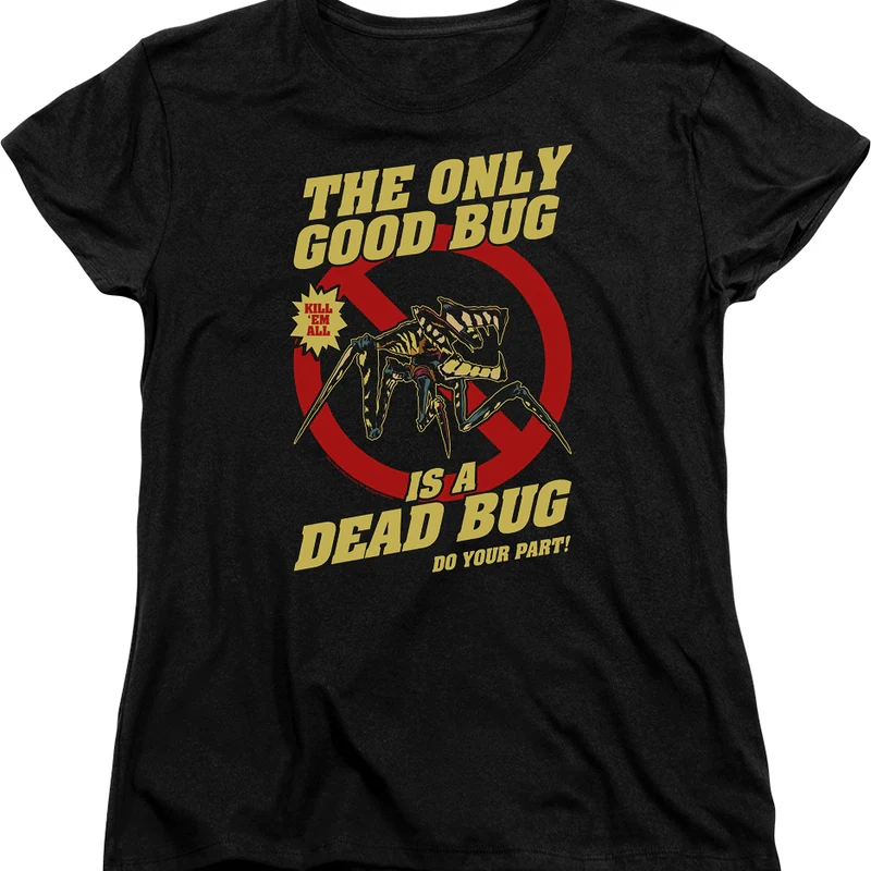 Womens Dead Bug Starship Troopers Shirt