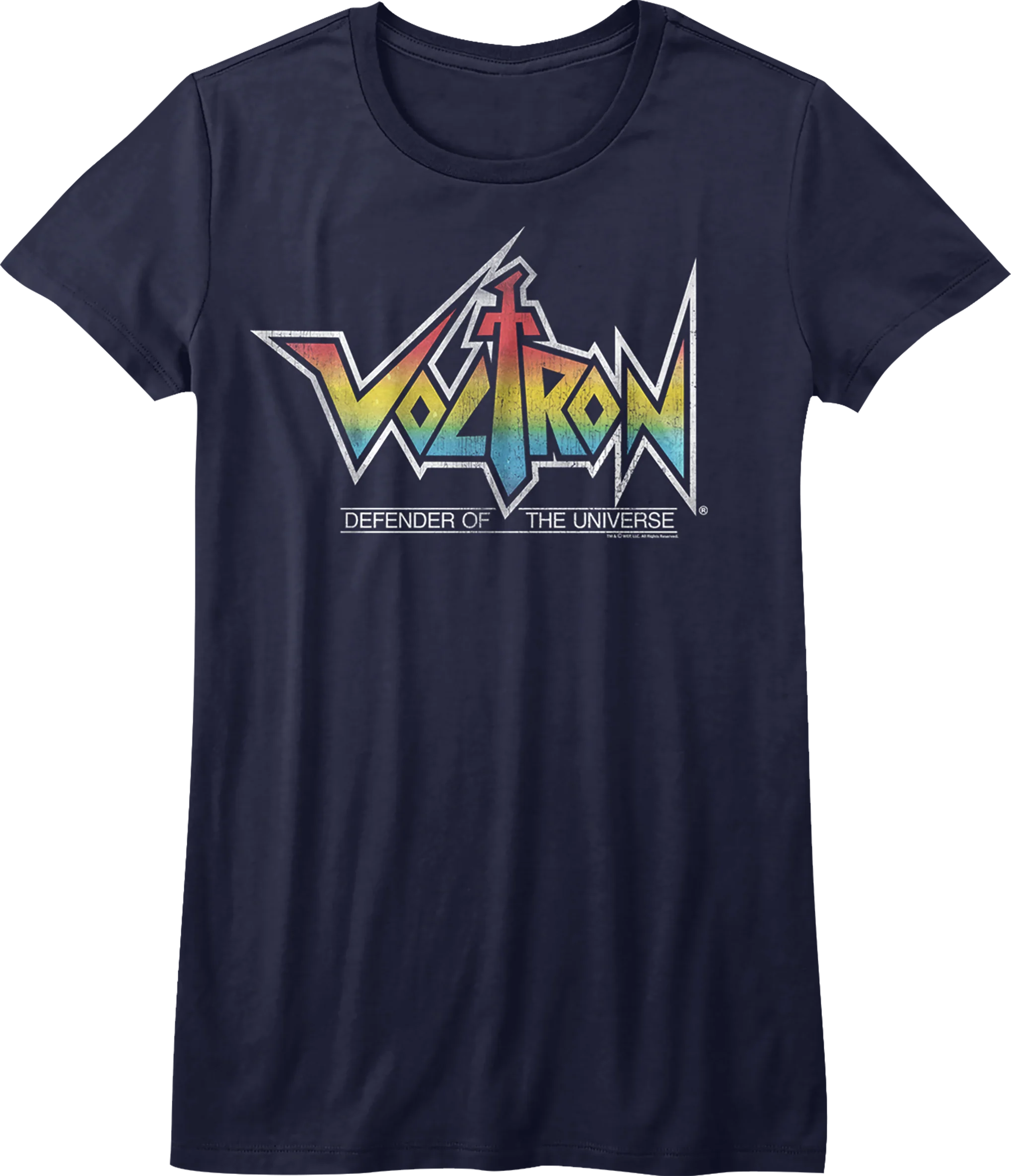 Womens Defender of the Universe Logo Voltron Shirt
