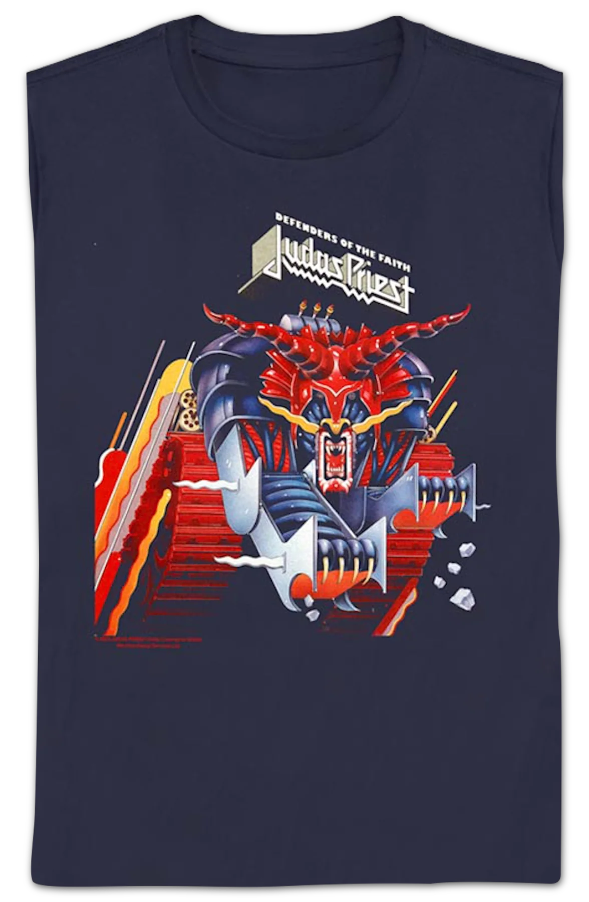Womens Defenders Of The Faith Judas Priest Shirt - Image 2