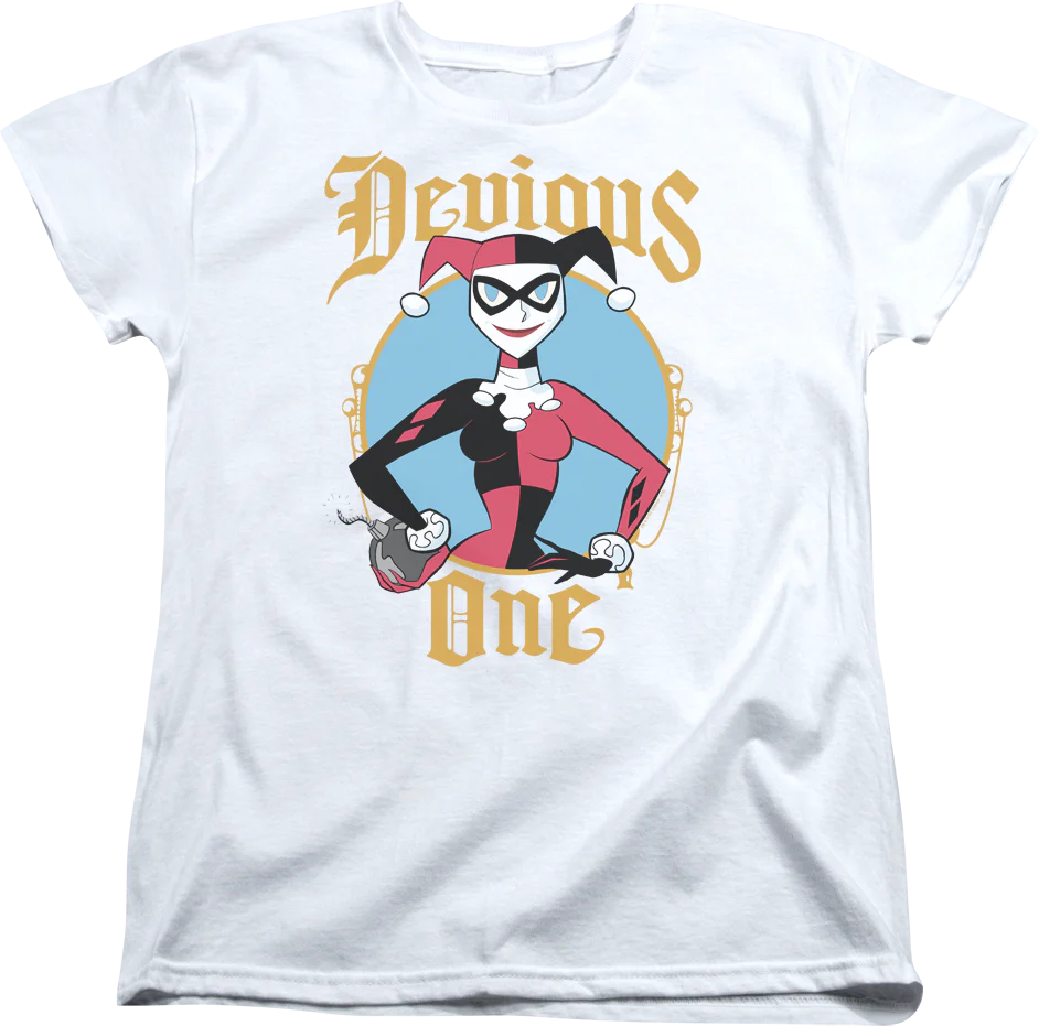 Womens Devious One Harley Quinn Shirt