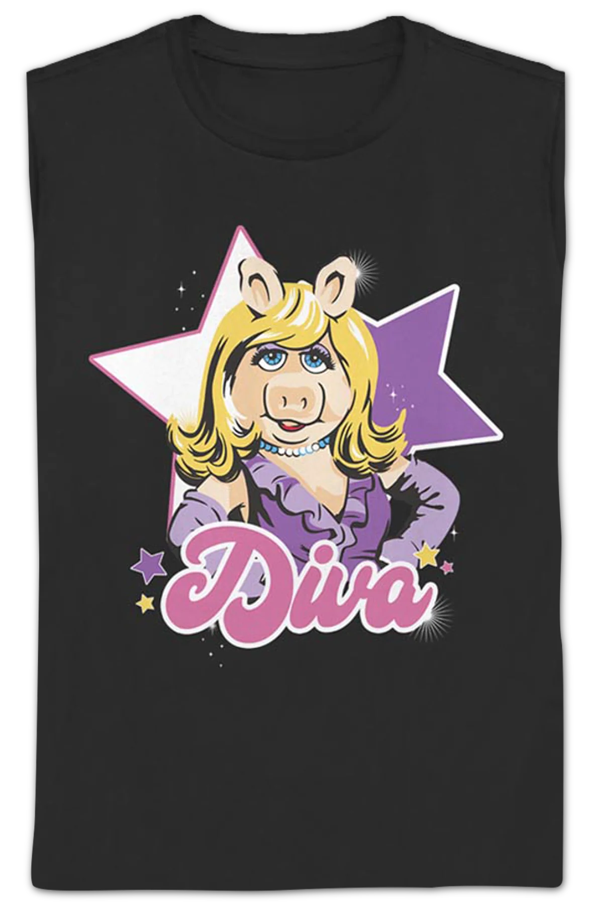 Womens Diva Miss Piggy Muppets Shirt - Image 2