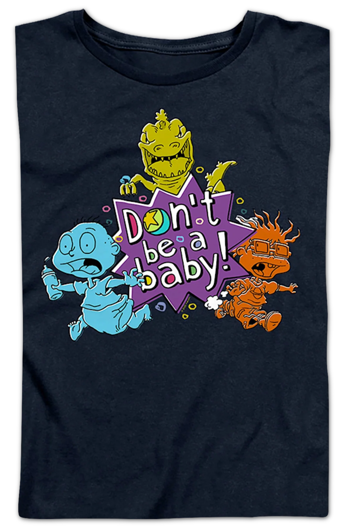Womens Don't Be A Baby Rugrats Shirt - Image 2