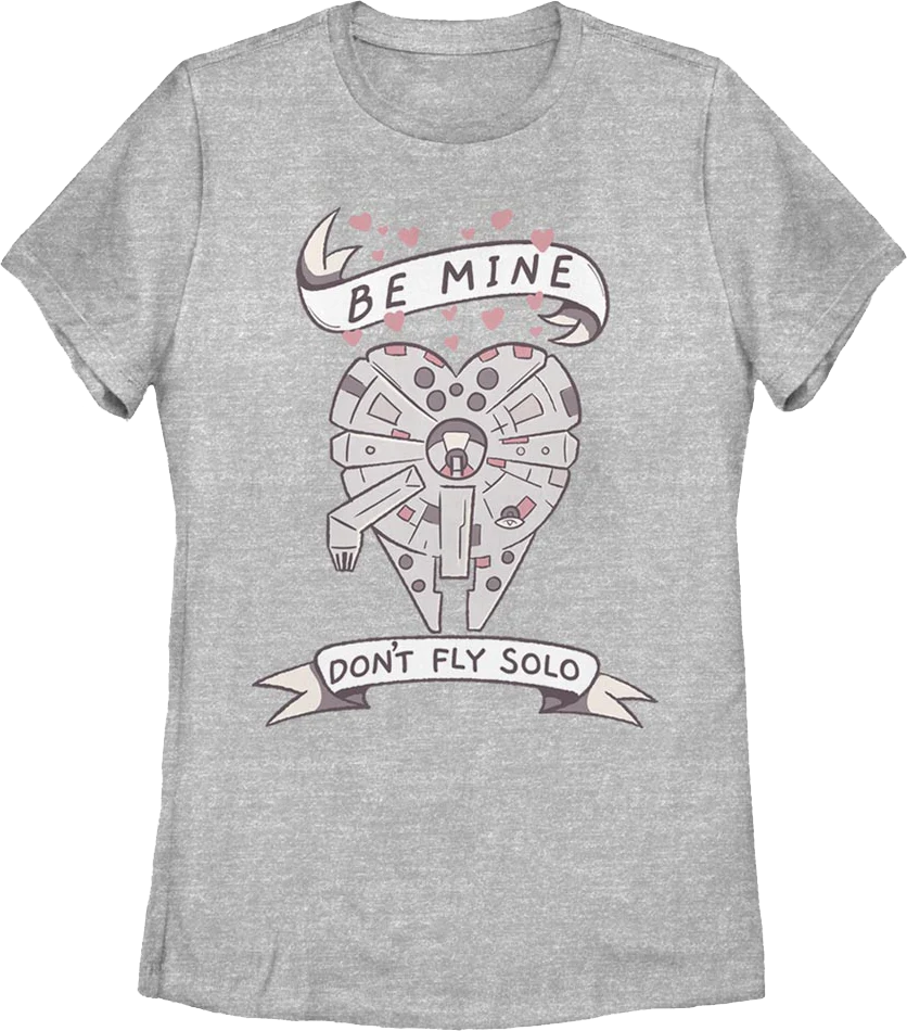 Womens Don't Fly Solo Star Wars Shirt