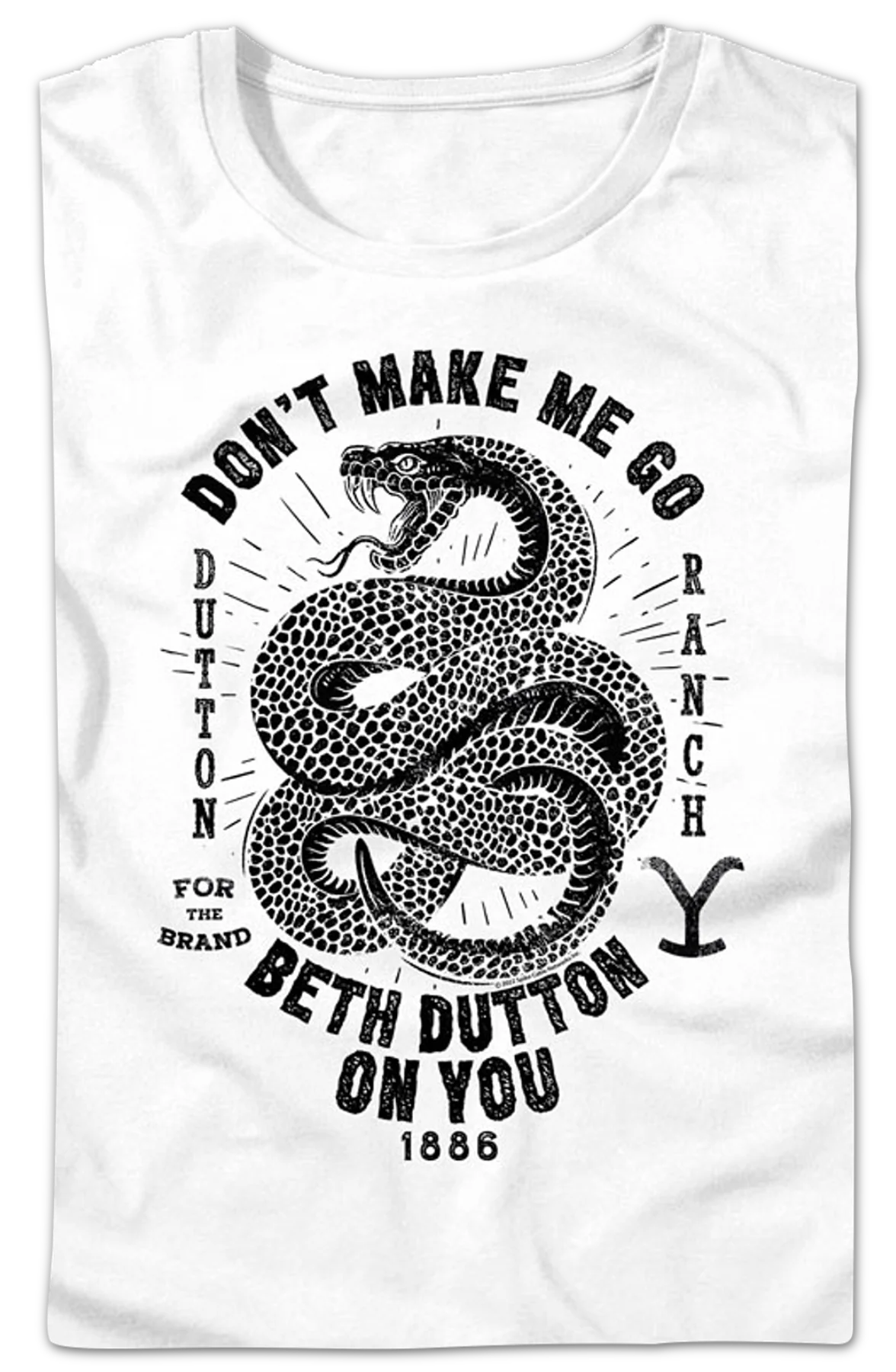Womens Don't Make Me Go Beth Dutton On You Yellowstone Shirt - Image 2