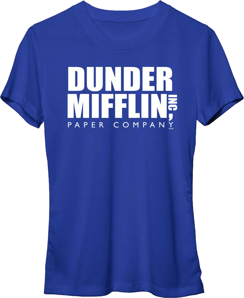 Womens Dunder Mifflin The Office Shirt