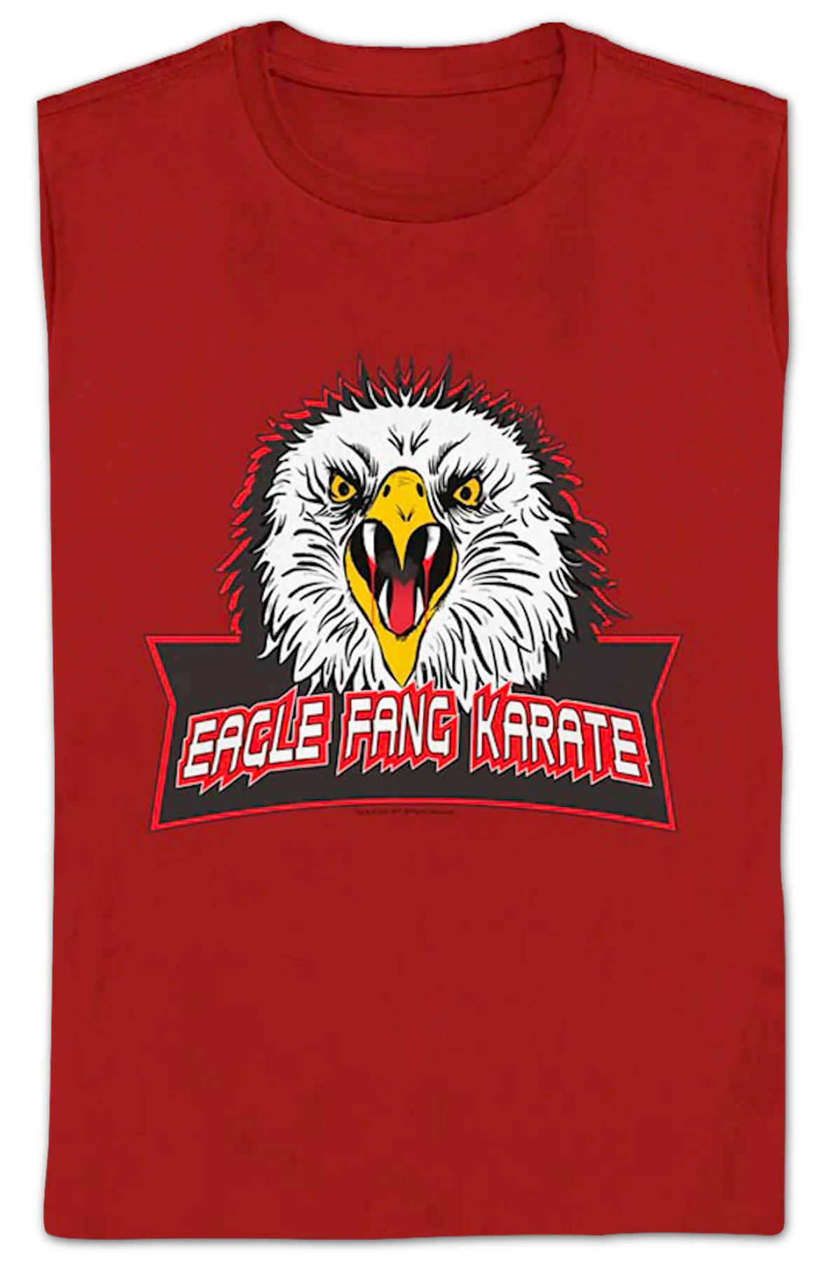 Womens Eagle Fang Karate Logo Cobra Kai Shirt - Image 2