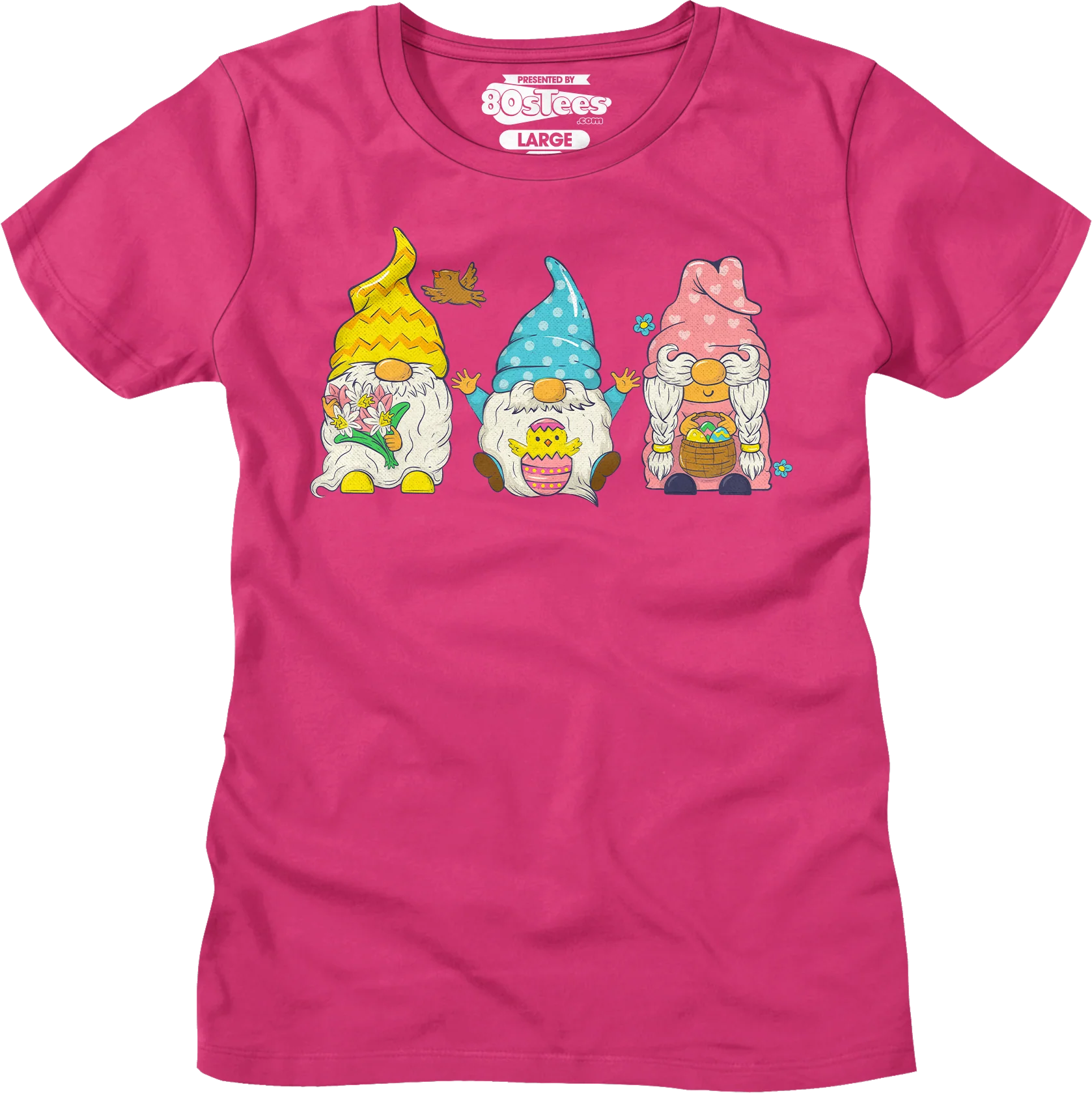 Womens Easter Gnomes Shirt - Image 3