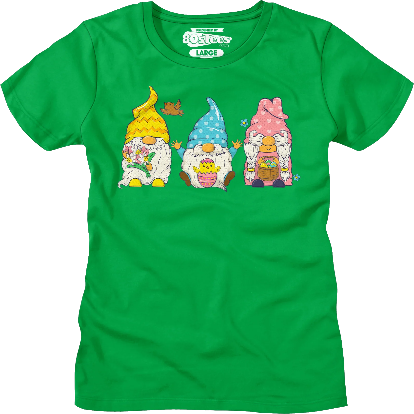 Womens Easter Gnomes Shirt - Image 7