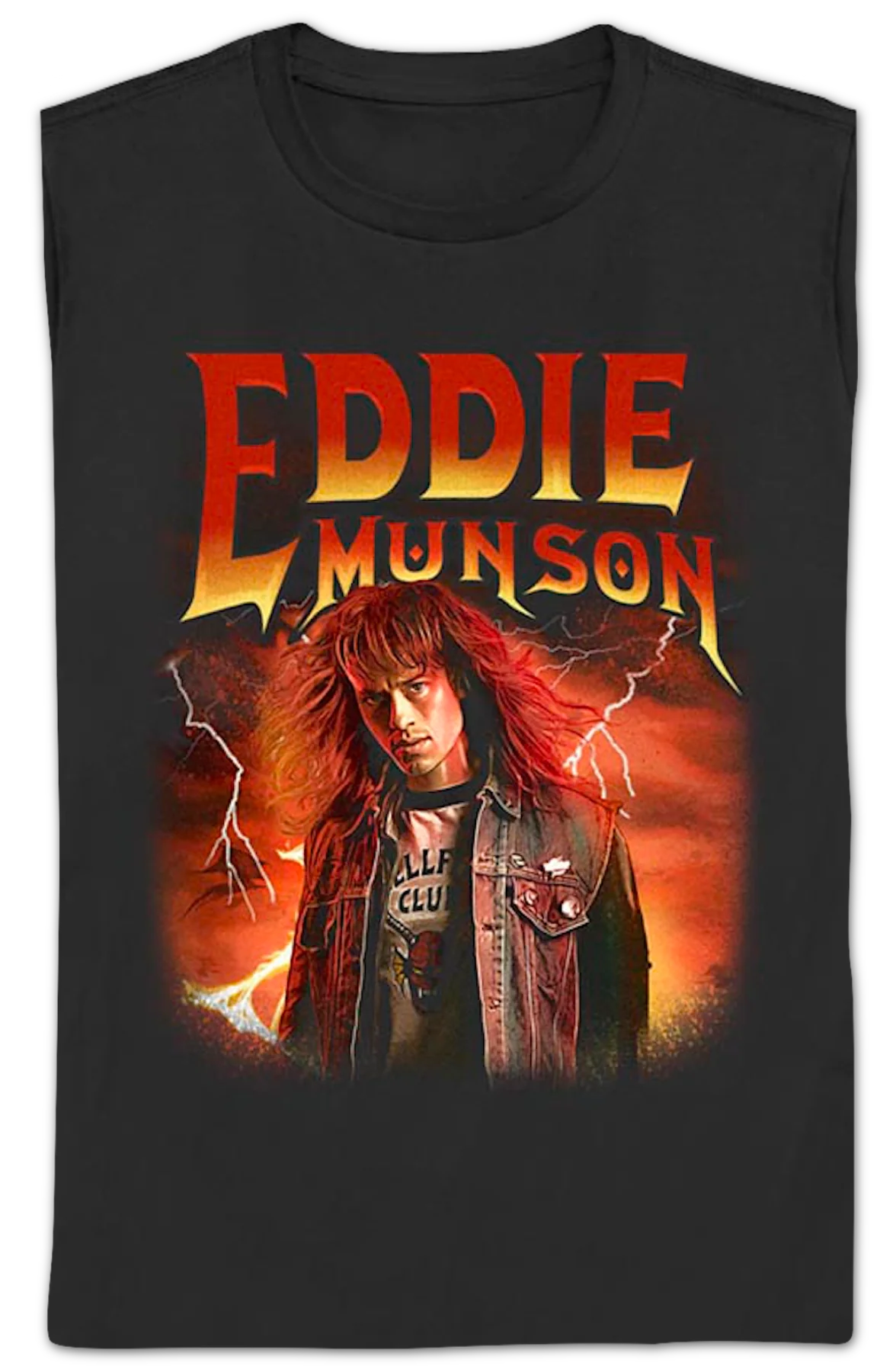 Womens Eddie Munson Stranger Things Shirt - Image 2