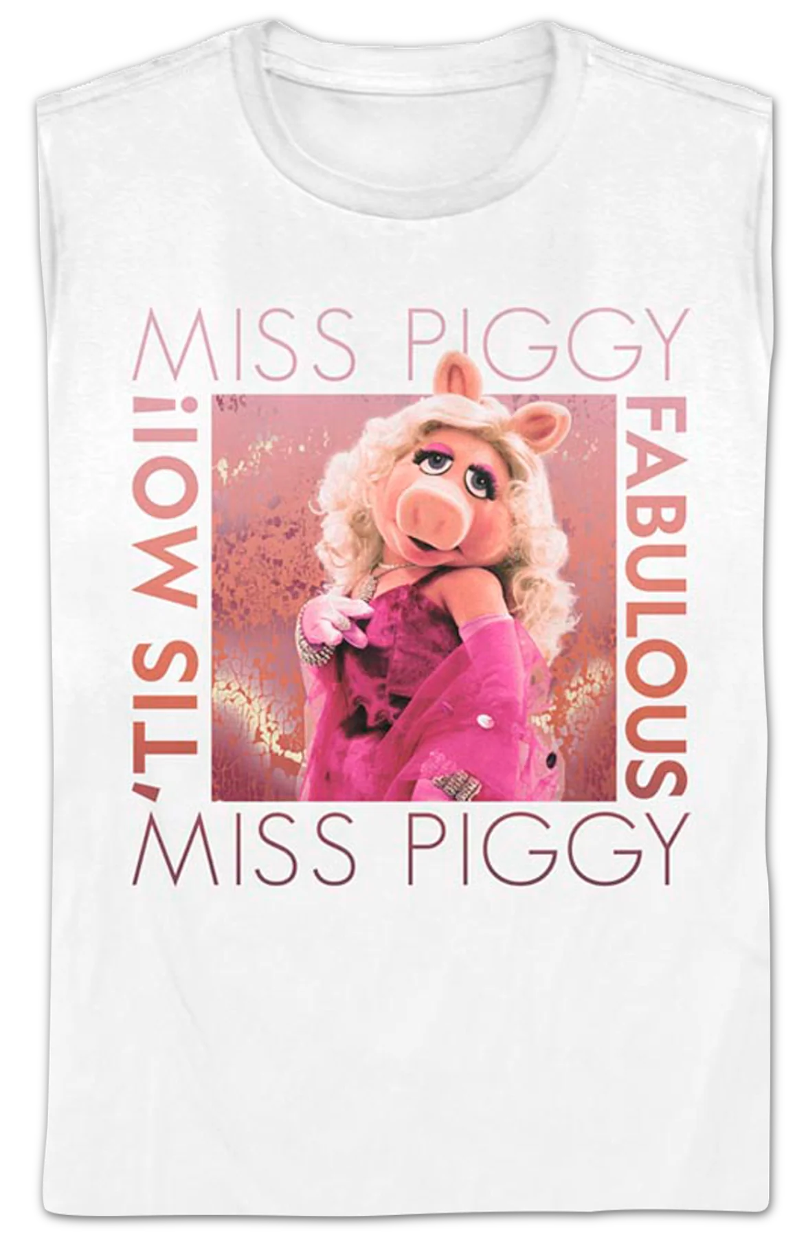 Womens Fabulous Miss Piggy Muppets Shirt - Image 2