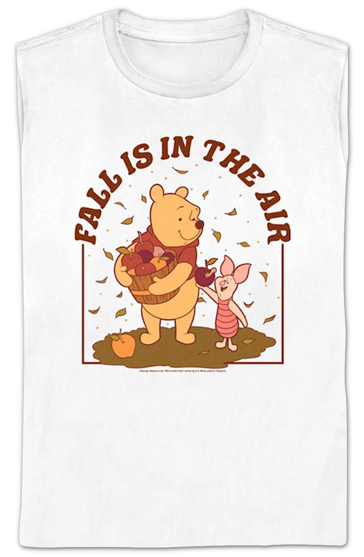 Womens Fall Is In The Air Winnie The Pooh Shirt - Image 2