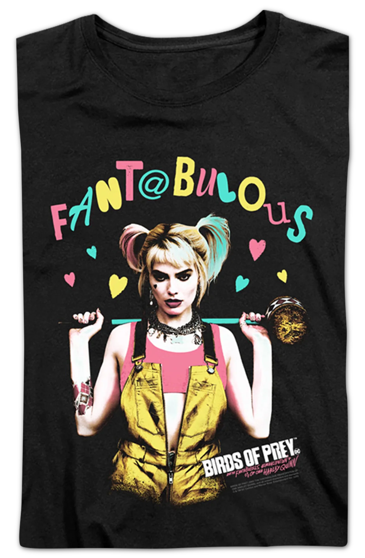 Womens Fantabulous Harley Quinn Birds Of Prey Shirt - Image 2
