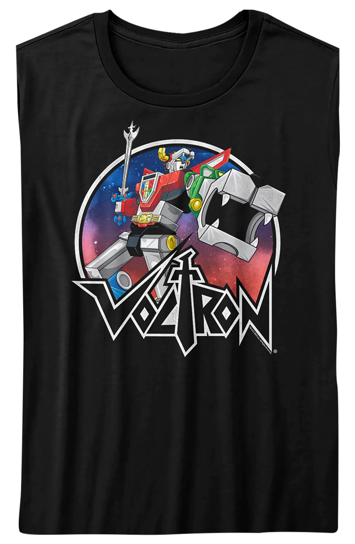 Womens Formed Defender of the Universe Voltron Shirt - Image 2