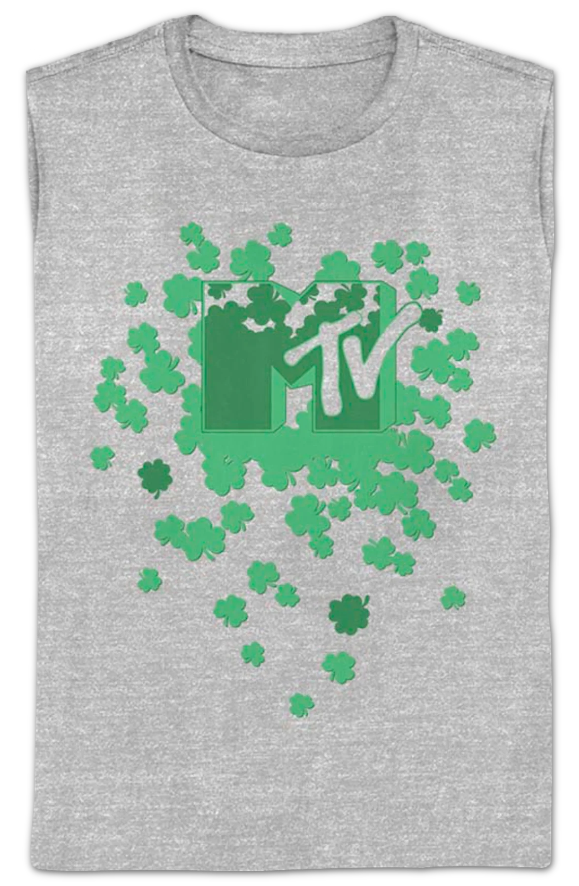Womens Four-Leaf Clovers MTV Shirt - Image 2