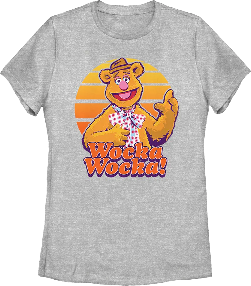 Womens Fozzie Bear Muppets Shirt