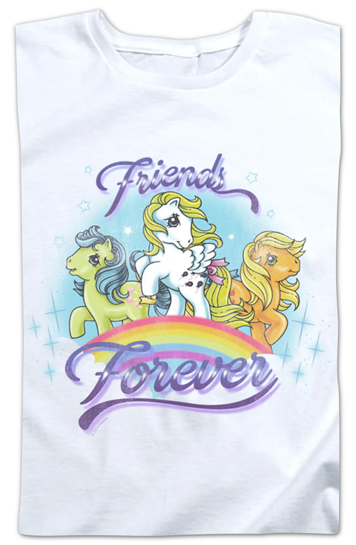 Womens Friends Forever My Little Pony Shirt - Image 2