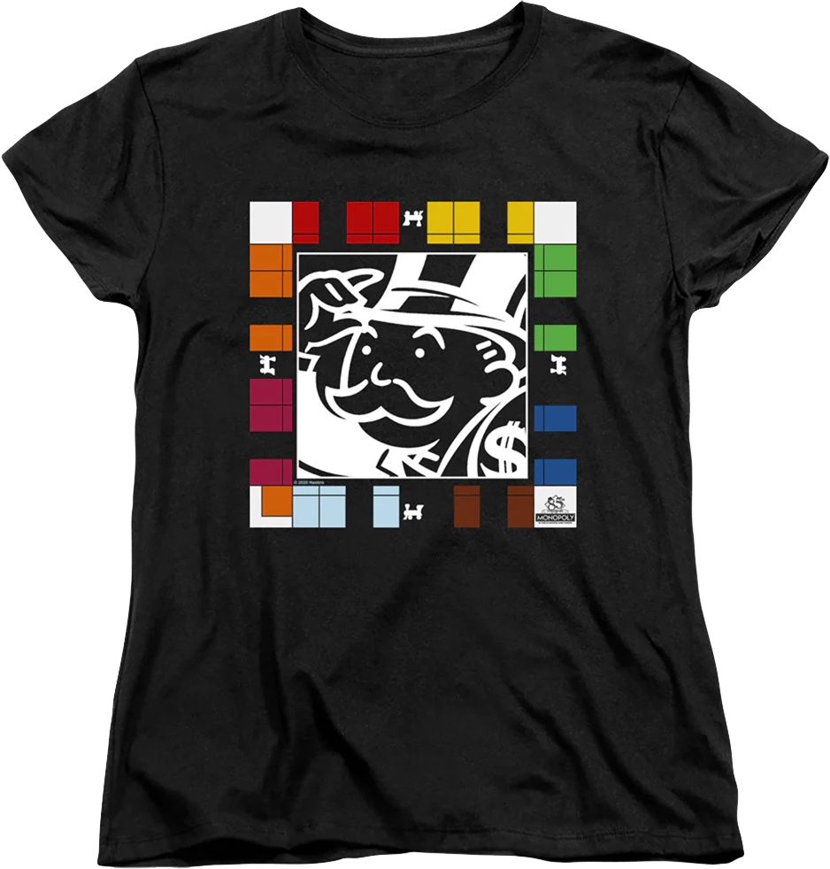 Womens Game Board Monopoly Shirt
